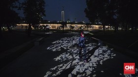 FOTO:  Wajah Baru Taman Lapangan Banteng