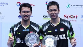 Juara Singapura Open, Ahsan/Hendra Mengaku Sempat Terpancing