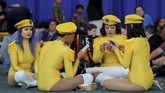 FOTO: Pesta Kostum Penggila Komik di Amerika Para penggila komik berkumpul di San Diego untuk Comic Con, ajang tahunan bagi pencinta komik, film dan pahlawan super yang diselenggarakan di Amerika.