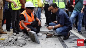 Anies Klaim Proyek Sudirman-Thamrin Rampung Akhir Juli