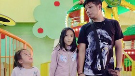 Baim 'The Dance Company' Rilis Lagu Bareng Dua Putrinya
