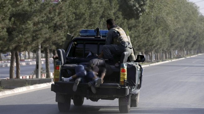 FOTO: Wapres Afghanistan Selamat dari Bom Bunuh Diri