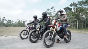 Hasil Modifikasi CRF150L yang Digarap Cuma 4 Bulan