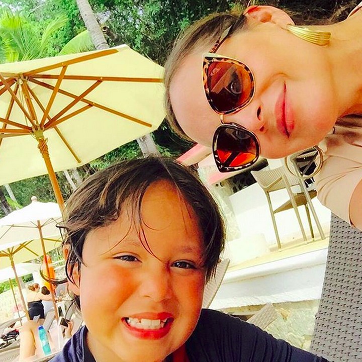 <p>Beginilah ekspresi Gabriel pas diajak pergi bundanya. (Foto: Instagram/ @gabyspanictv)  </p>