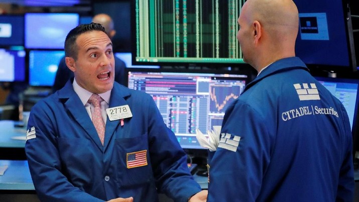 Perang Dagang Mereda: Wall Street Meroket, Emas Babak Belur