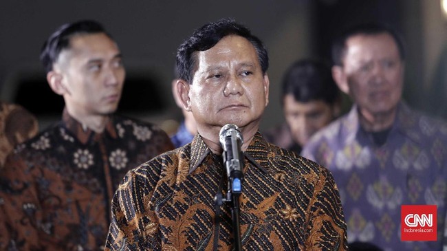 Prabowo Subianto mengaku bahwa koalisi Partai Gerindra, PKS, dan PAN secara de facto sudah terbentuk.