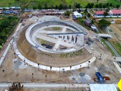 Monumen Kapsul Waktu Kembaran Markas Avengers di Merauke