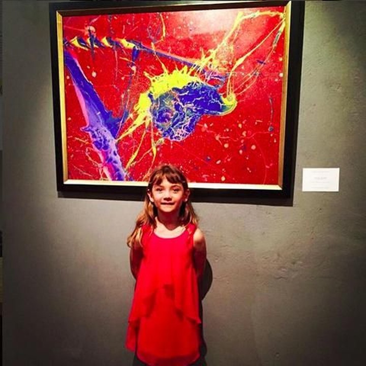 <p>Aelita sampai pergi ke New York saat menggelar pameran tunggal lukisannya di New York, Amerika Serikat. (Foto: Instagram @aelitaandre)</p>