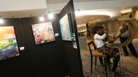 <p>Beginilah suasana di ruang pameran, Bun. (Foto: Ari Saputra)</p>