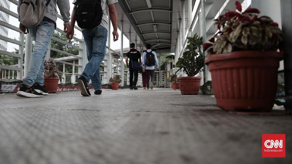 Dulu Dibongkar Anies, JPO Sarinah Kini Kembali Dibangun Pramono