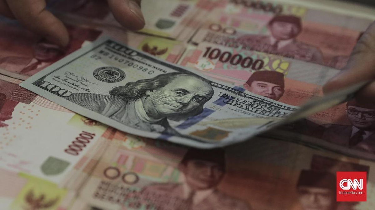Rupiah Loyo ke Rp17.722 per Dolar AS Awal Pekan