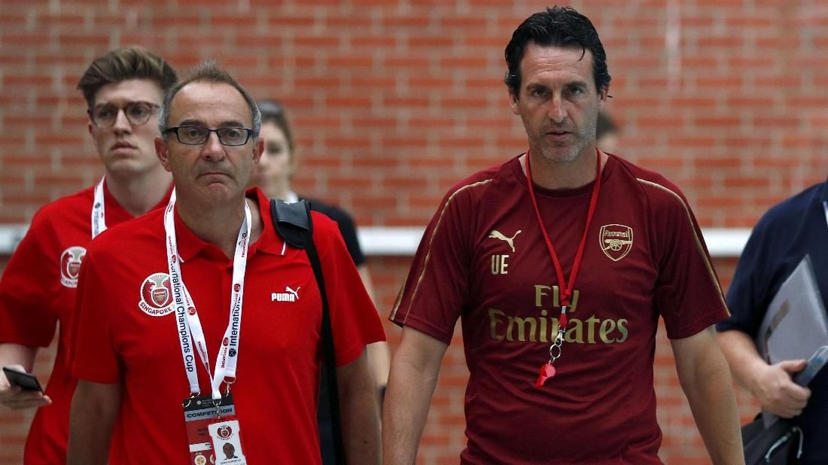 FOTO: Menanti Racikan Emery untuk Arsenal di ICC 2018