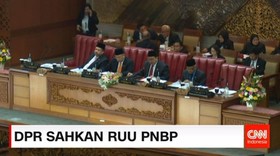 DPR SAHKAN RUU PNBP