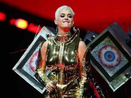 Happy-nya Bocah yang Kena Tumor Otak Saat Dijenguk Katy Perry