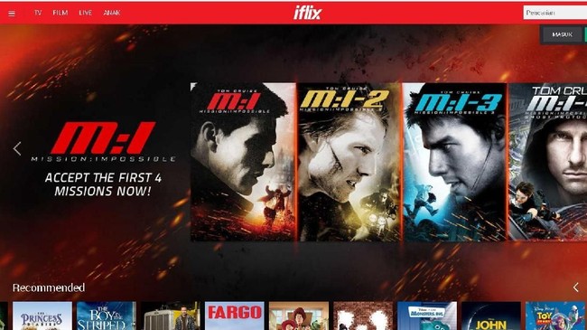 Iflix akan mengembangkan konten lokal berbentuk video-on-demand di Indonesia dengan biaya investasi hingga Rp722 miliar.