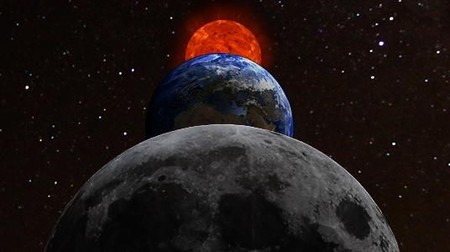 Terpukau Gerhana Bulan Total