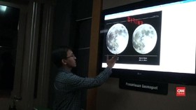 VIDEO: Indonesia Kebagian Gerhana Bulan Total Terlama