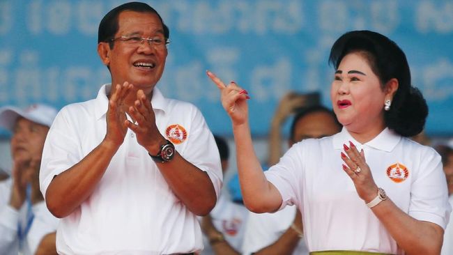 Partai Hun Sen Menang Telak di Pemilu Kamboja 2018