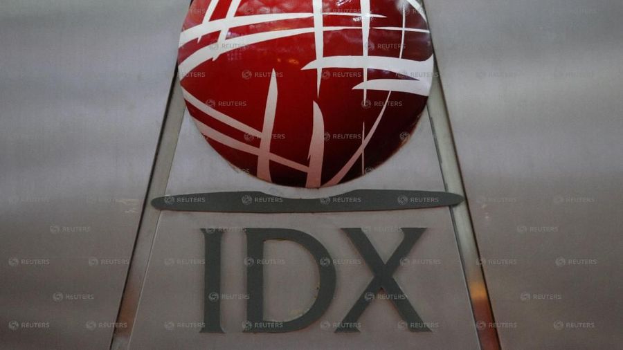 The logo of the Indonesia Stock Exchange is seen inside the building in Jakarta, Indonesia November 8, 2016.REUTERS/Iqro Rinaldi