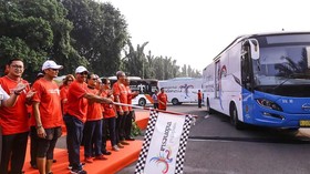100 Bus Wonderful Indonesia Akan Wira-wiri saat Asian Games