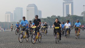 Pemprov DKI Sediakan Layanan Sepeda Gratis di Monas