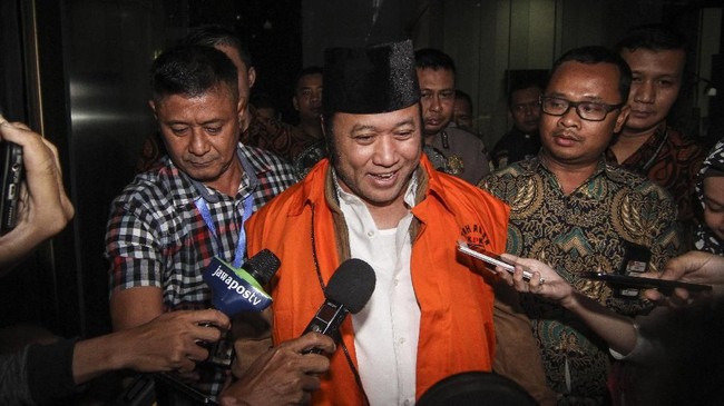KPK menitipkan Zainudin ke Lapas Klas 1 Lampung karena yang bersangkutan akan menjalani sidang kasus suap dan pencucian uang di pengadilan Tipikor Lampung.