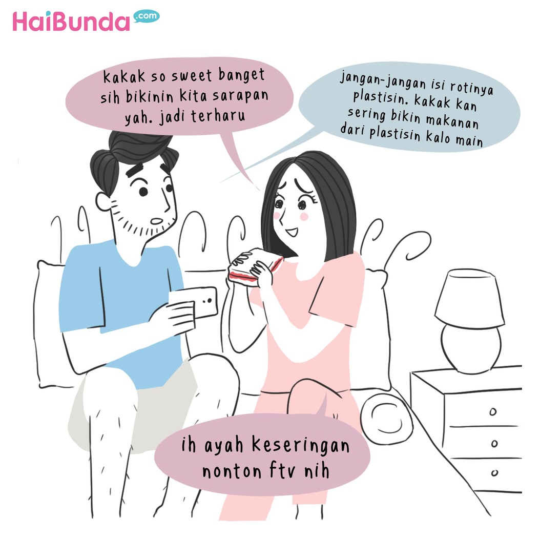 Hal baik yang dilakukan kakak di komik ini bikin bunda haru. Buat Bunda, hal apa tentang anak yang bikin haru? Share yuk di kolom komentar.