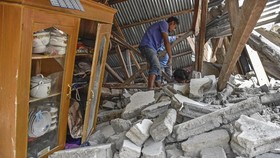 Gempa Susulan 4,2 SR Guncang Lombok