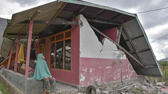 Sebanyak 276 Gempa Susulan Skala Ringan Guncang Lombok