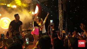 Konser Sarat Makna Noah di Pulau Dewata Bali