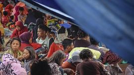 Anak-anak Pengungsi Korban Gempa NTB Kangen Sekolah