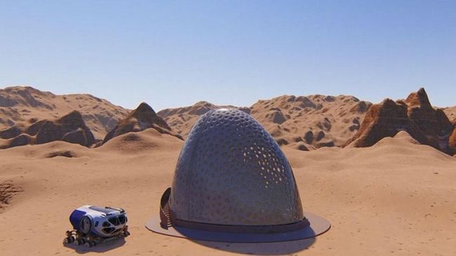 Tampilan Lima Calon 'Rumah' untuk Koloni di Mars Berikut tampilan dari lima model rumah di Mars dari kompetisi yang digelar oleh NASA untuk rencana koloni manusia di planet merah itu.