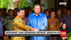 Gerindra-Demokrat Sepakat Koalisi di Pilpres 2019