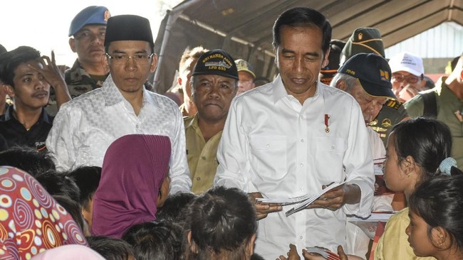 Korban gempa berharap jumlah bantuan dari Presiden Jokowi tidak dipukul rata, mengingat tingkat kerusakan rumah mereka berbeda-beda.