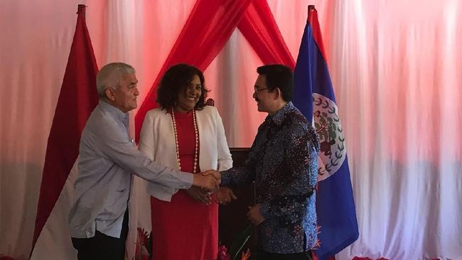Indonesia Melantik Konsul Kehormatan di Belize