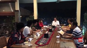 VIDEO: Jokowi Bahas Timses dengan Sekjen Parpol Koalisi