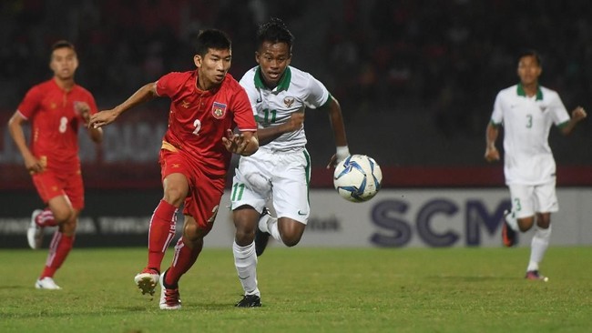 Timnas Indonesia U-16 sukses mengalahkan Myanmar dengan skor 2-1 dalam laga Piala AFF U-16 di Gelora Delta Sidoarjo, Selasa (31/7).