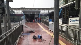JPO Bank Indonesia Dibongkar, Dampak Proyek MRT