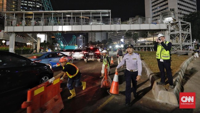 Polda Metro Jaya akan melakukan rekayasa lalu lintas di kawasan sekitar Monas, Minggu (23/6) karena akan menyelenggarakan Festival Damai.