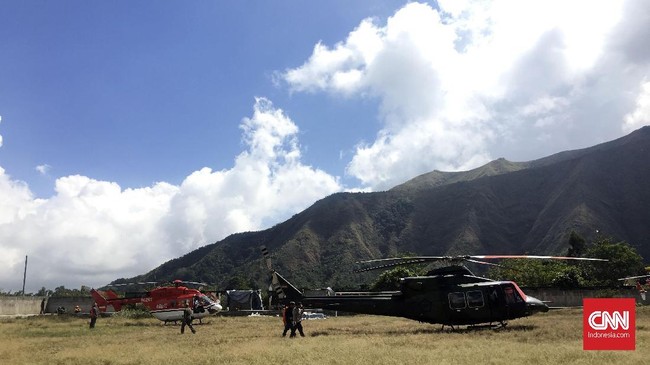 Evakuasi jenazah staf Balitbang LHK Makassar yang menjadi korban gempa saat mendaki Rinjani telah berhasil dilakukan lewat udara sebelum tengah hari ini.