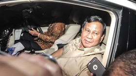 Tiba di Rumah SBY, Prabowo Klarifikasi Tudingan Andi Arief