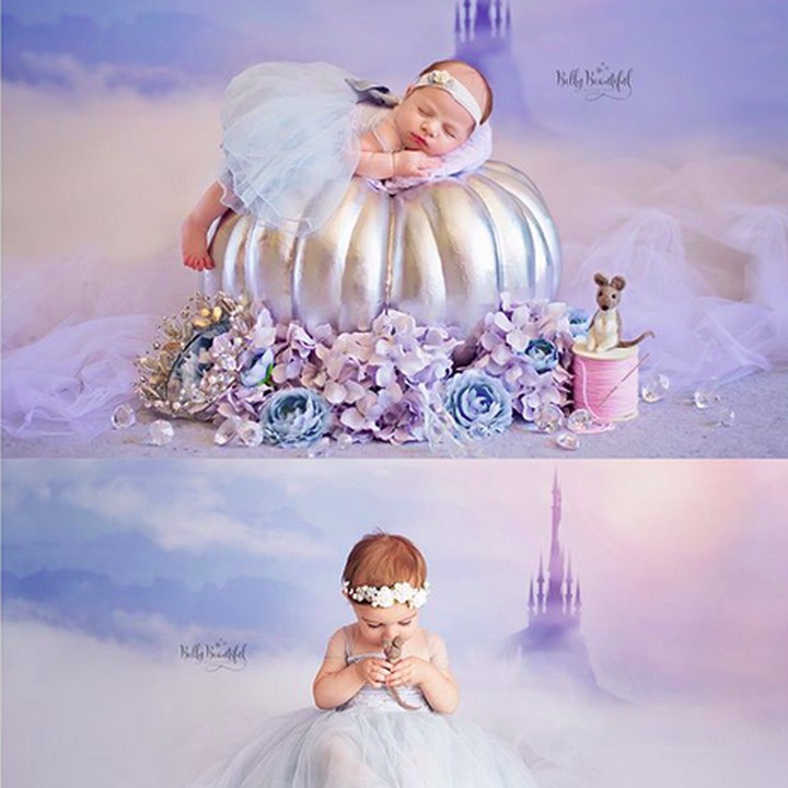 <p>Karena umurnya sudah 1 tahun, Cinderella cilik ini udah bisa mengajak main boneka tikusnya. Hi-hi-hi. (Foto: Instagram/ @bellybeautifulportrait)</p>