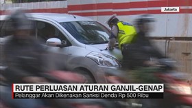 Rute Perluasan Aturan Ganjil-Genap