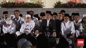 Jokowi Gelar Zikir Kebangsaan di Istana Jelang HUT Kemerdekaan RI