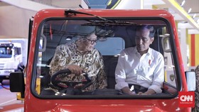 Buka GIIAS 2018, Airlangga Singgung Dukungan untuk Jokowi