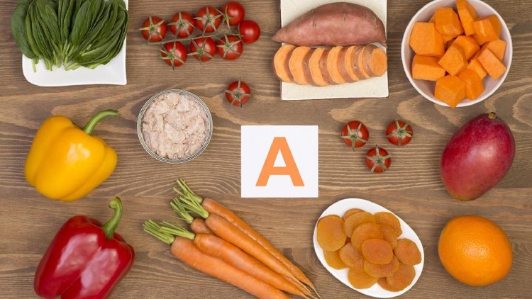 Food sources of beta carotene and vitamin A