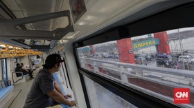 FOTO: Derap Awal LRT Palembang di Asian Games 2018