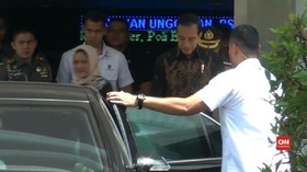 VIDEO: Kunjungan Jokowi sebelum Kahiyang Umumkan Nama Anak