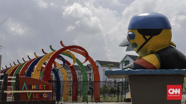 Kampung atlet di JSC siap sambut atlet Asian Games di Palembang. Panitia mengklaim kampung atlet punya fasilitas seperti hotel bintang tiga.