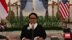 Menlu RI: Tak Ada Perang Dagang AS-Indonesia
